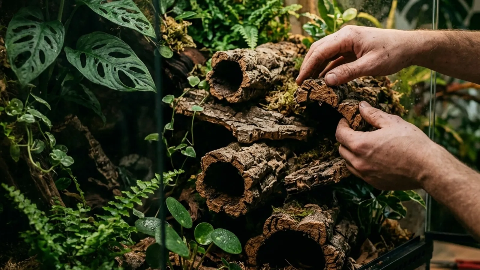 Natürliches Kork-Versteck gestalten — DIY-Anleitung