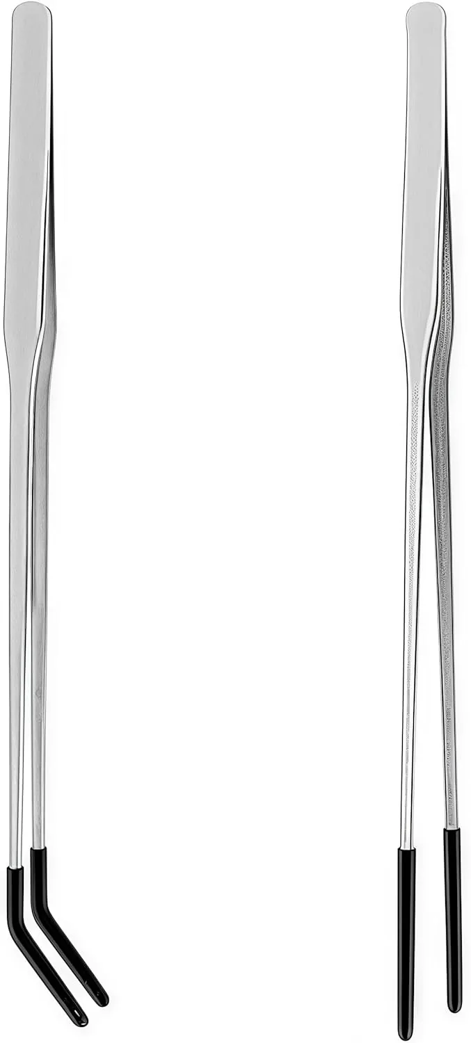 WizeFolk Terrarium-Pinzette Edelstahl Set