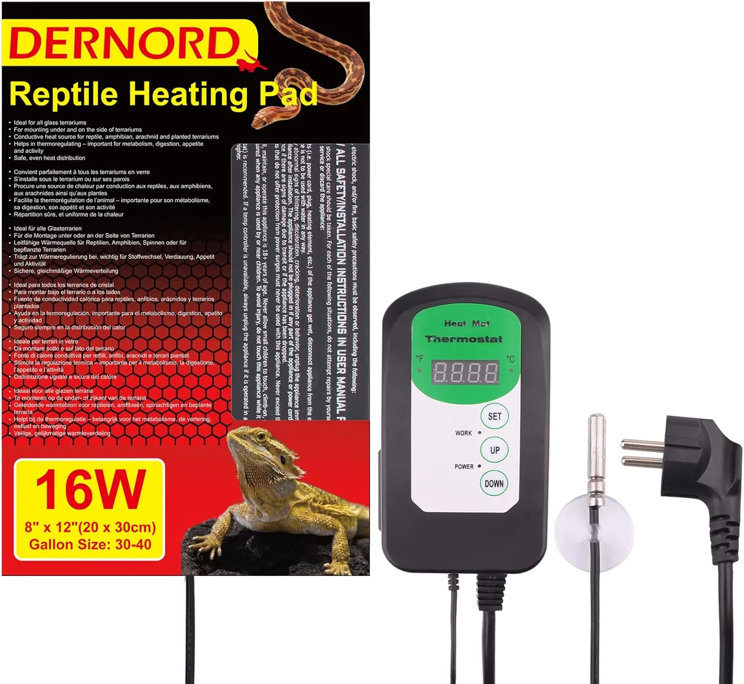 DERNORD Terrarium-Thermostat