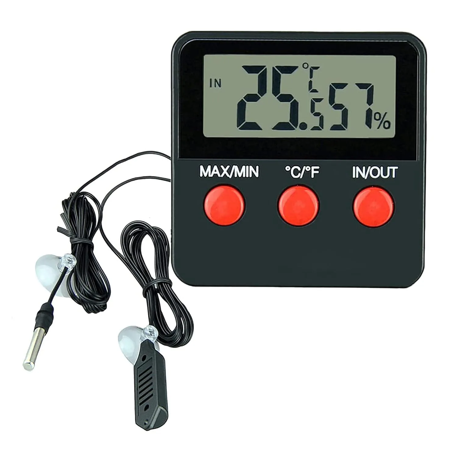 ZHITING Digitales Thermo-Hygrometer Terrarium