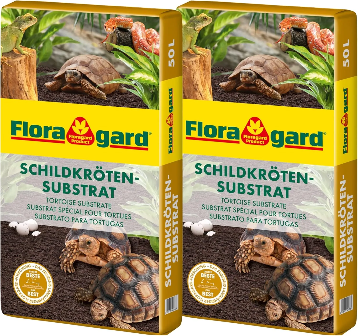 Floragard Schildkrötensubstrat 2x50l