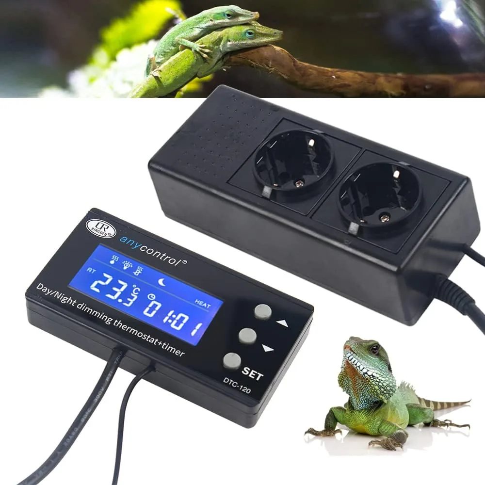 WEIGR Terrarium-Thermostat PID Tag/Nacht