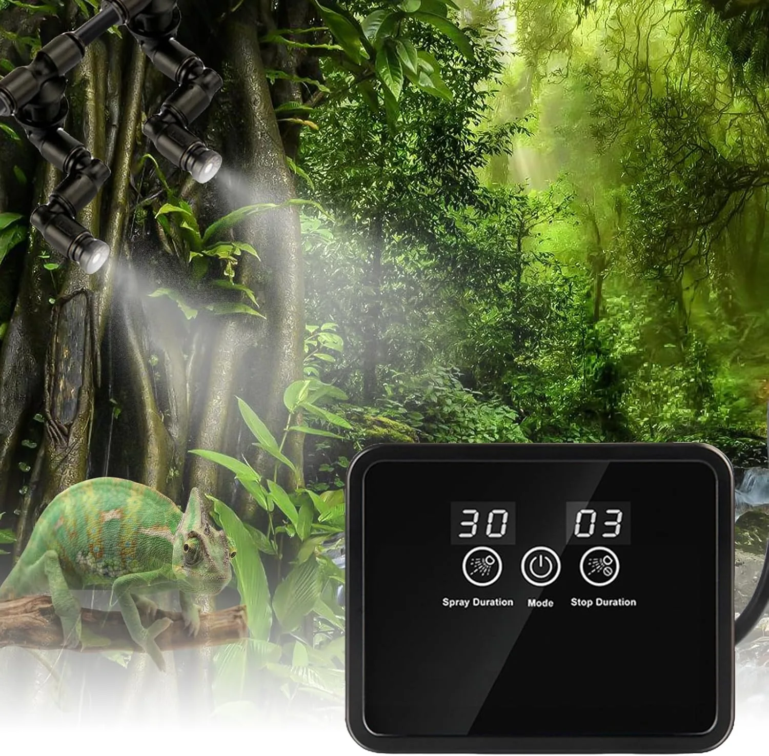 Vegena Intelligentes Reptilien-Benebelungssystem