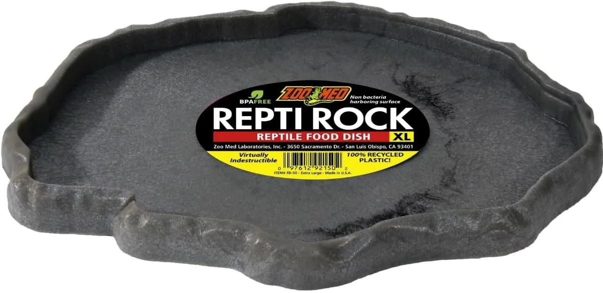 Zoo Med Repti Rock Food Dish X LG