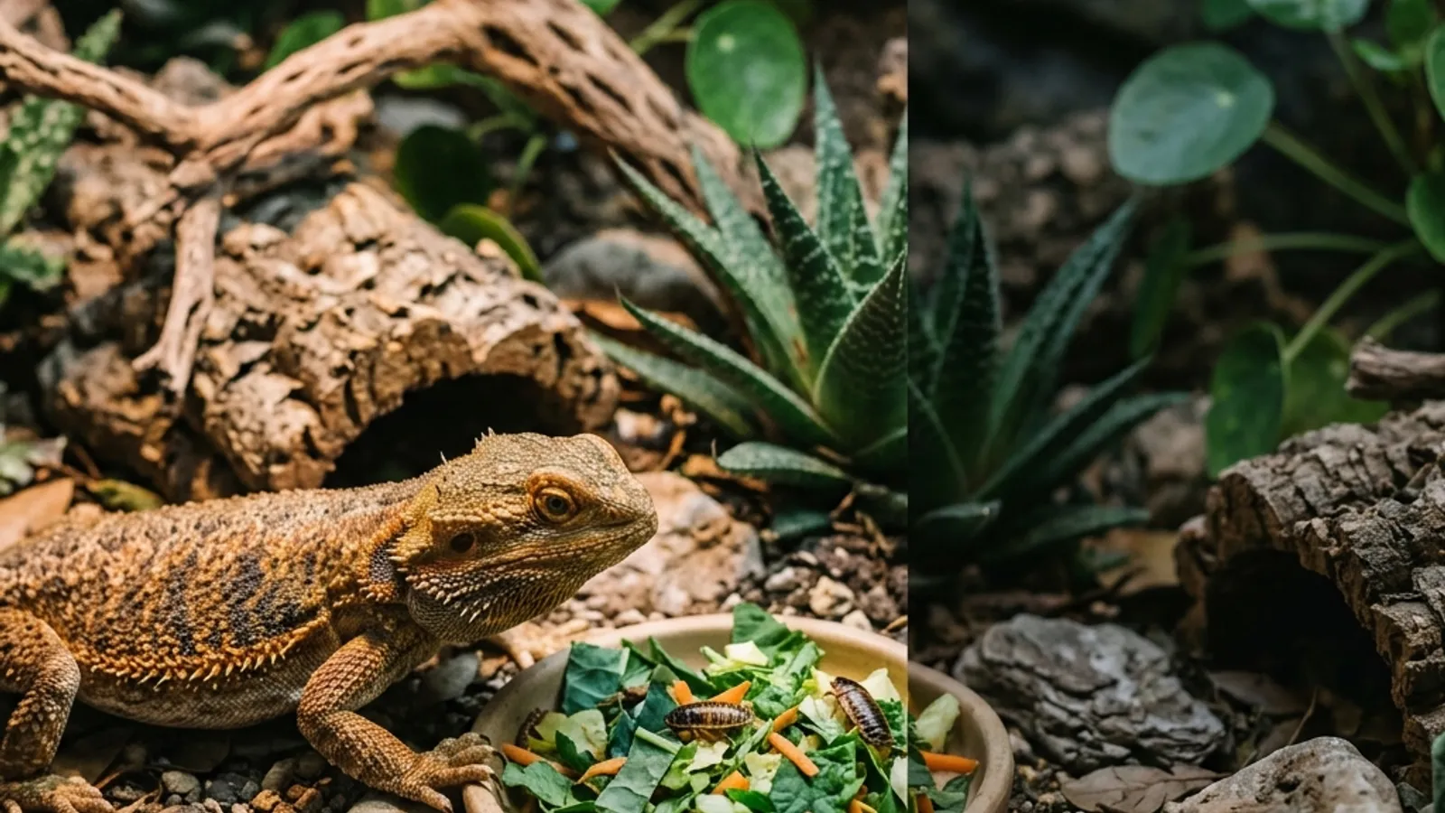 Bartagame Ernährung: Was darf ins Futter?