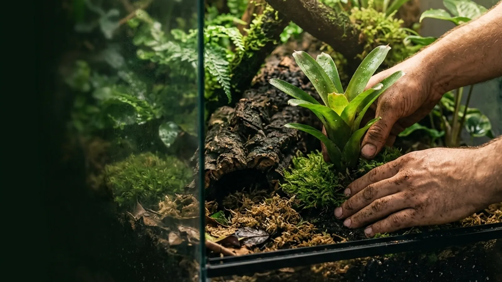 Terrarium mit lebenden Pflanzen einrichten: Arten und Pflege