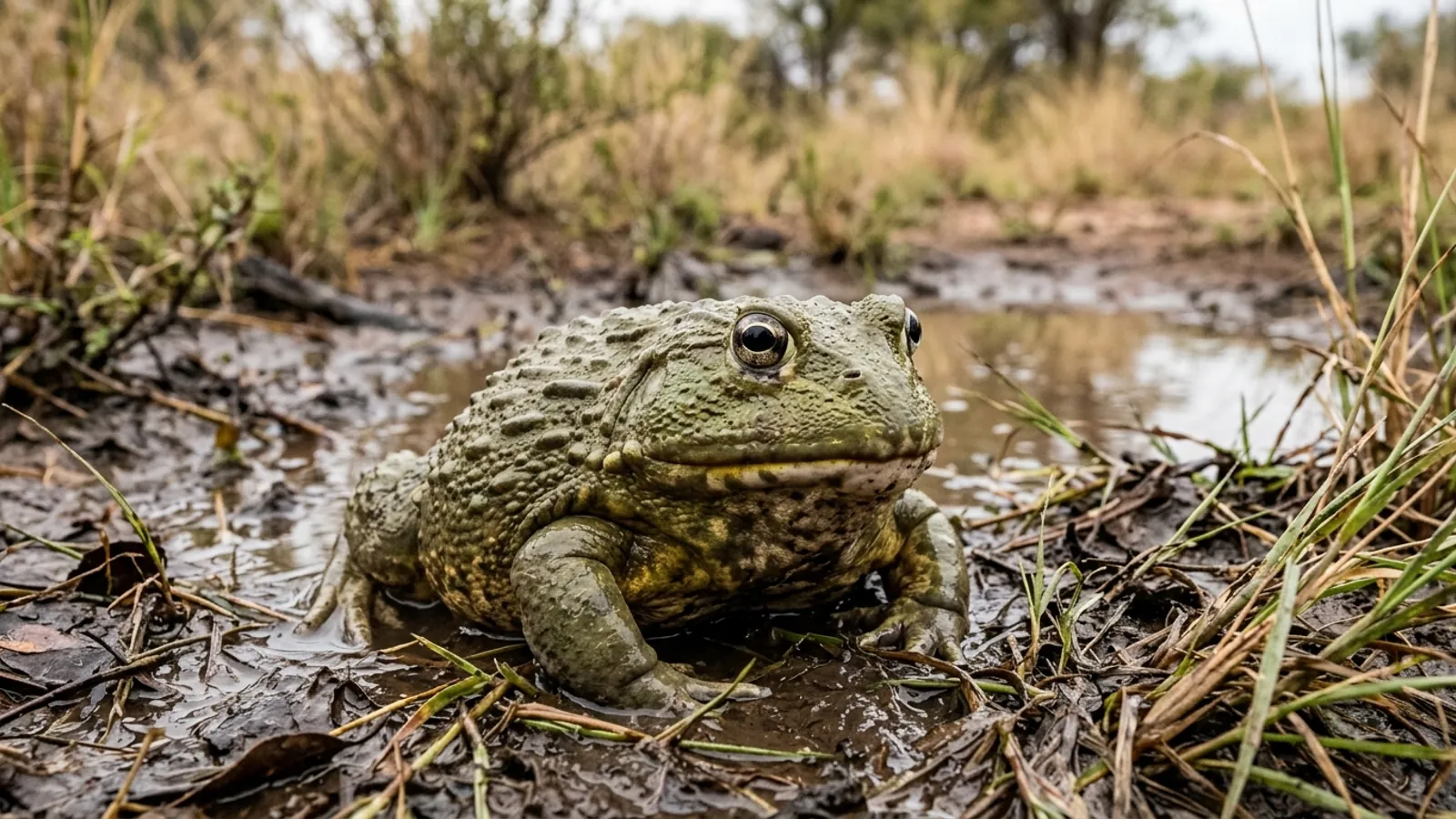 Afrikanischer Ochsenfrosch (Pyxicephalus adspersus) — Artenportrait