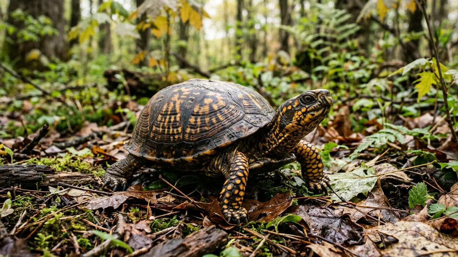 Carolina-Dosenschildkröte (Terrapene carolina) — Artenportrait