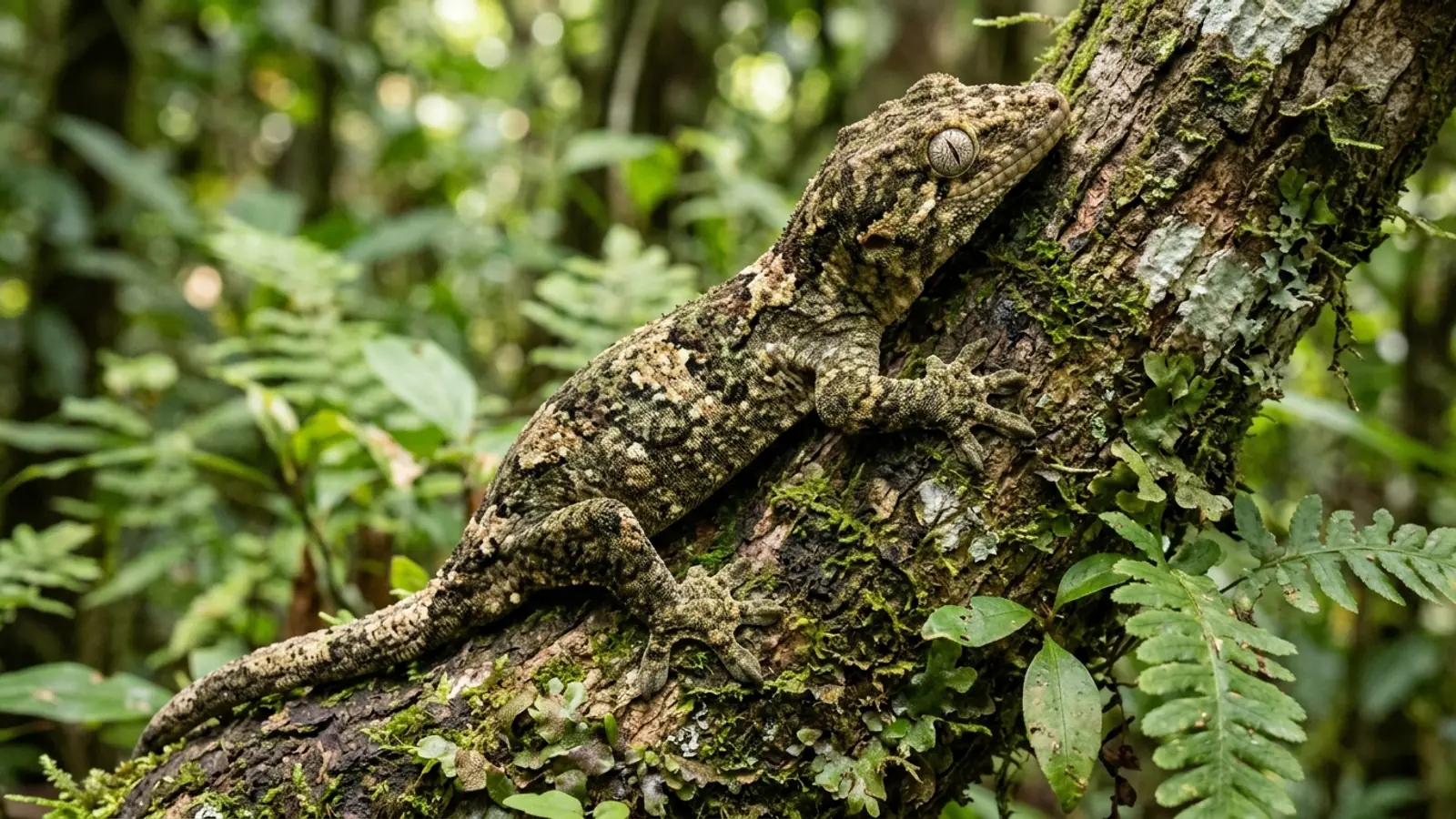 Chahoua-Gecko (Moosgecko) (Mniarogekko chahoua) — Artenportrait