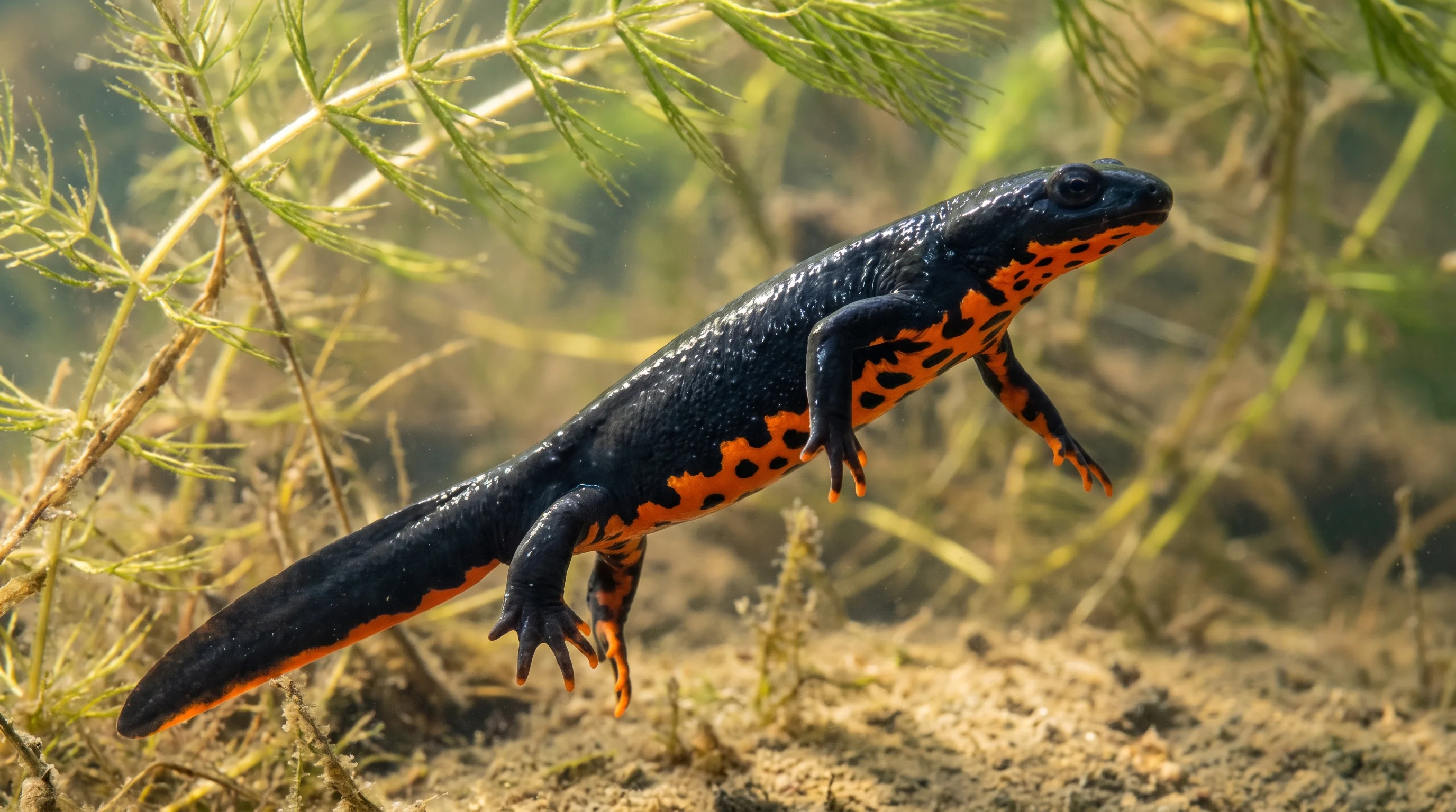 Chinesischer Zwergmolch (Cynops orientalis) — Artenportrait