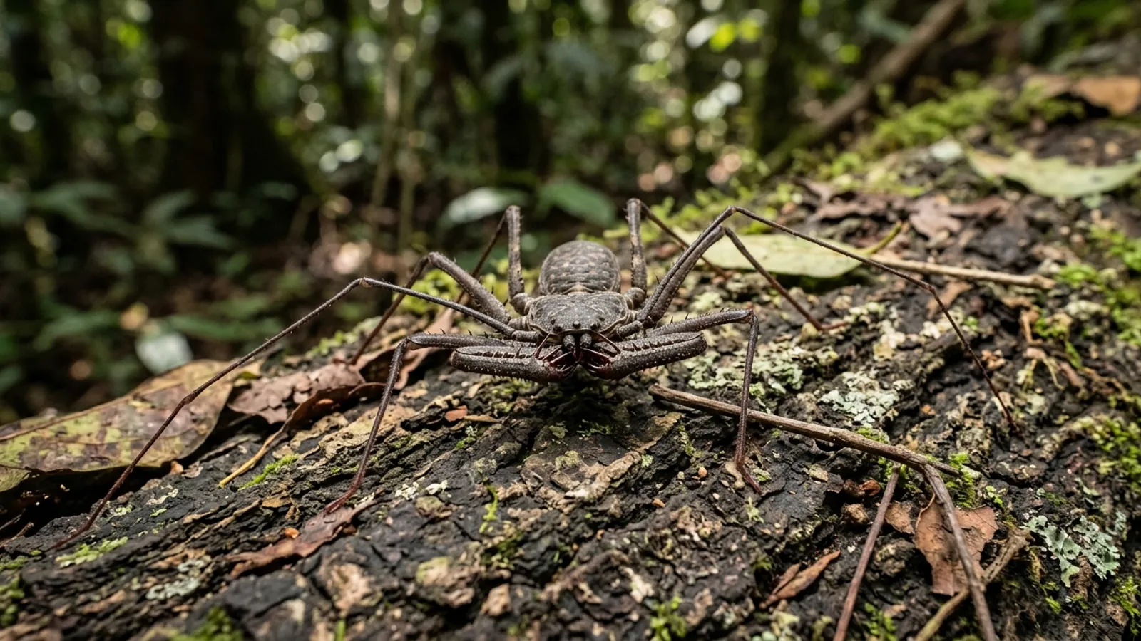 Geißelspinne (Damon diadema) — Artenportrait