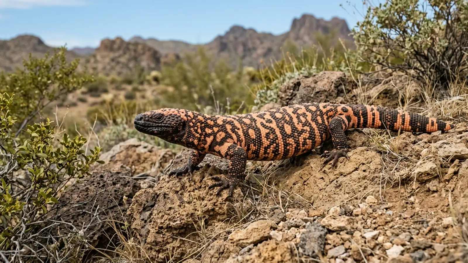 Gila-Krustenechse (Heloderma suspectum) — Artenportrait