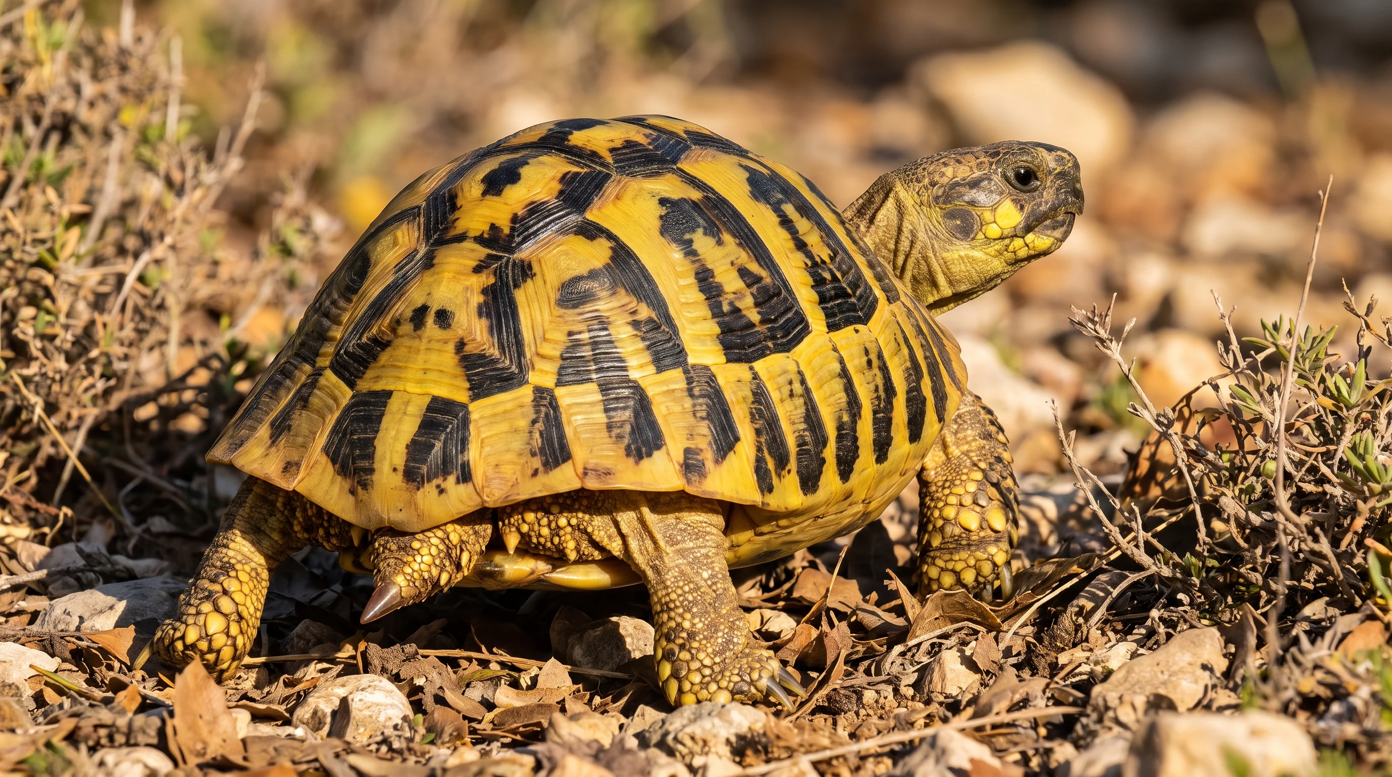 Griechische Landschildkröte (Testudo hermanni) — Artenportrait
