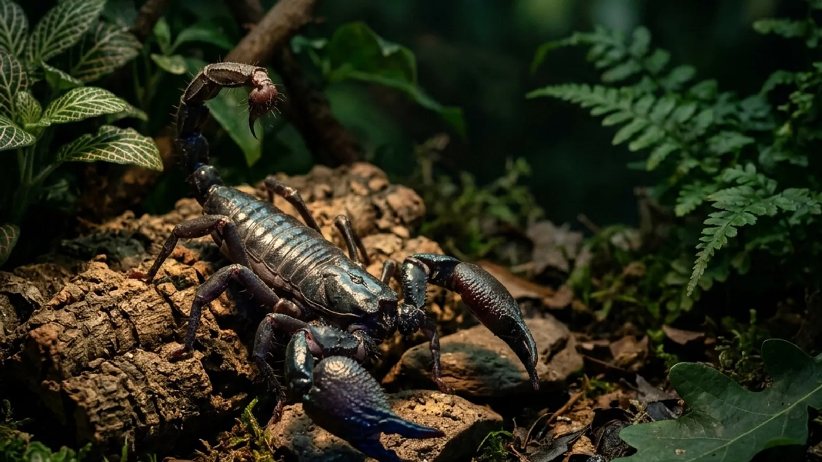 Kaiserskorpion (Pandinus imperator) — Artenportrait