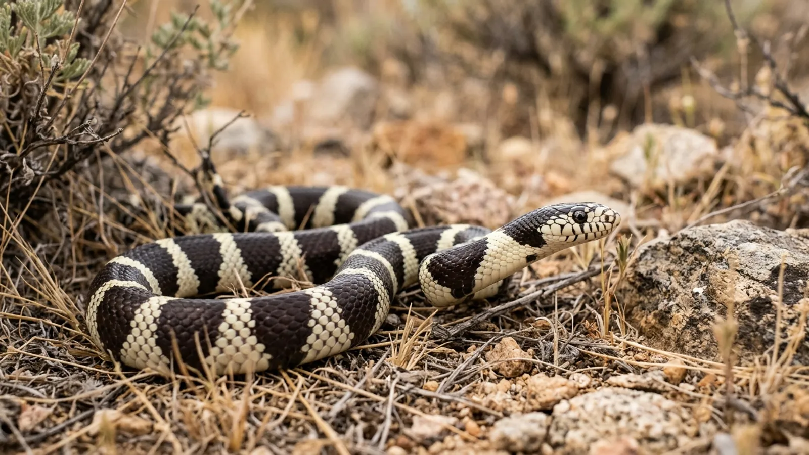 Kalifornische Kettennatter (Lampropeltis getula californiae) — Artenportrait