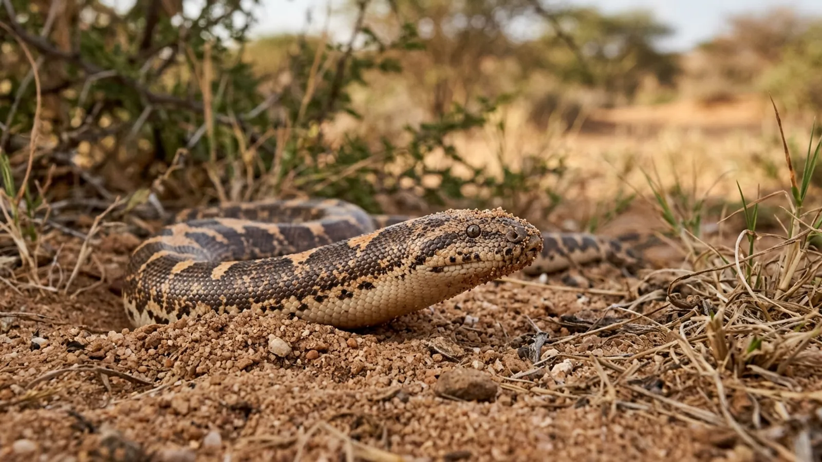 Kenianische Sandboa (Eryx colubrinus) — Artenportrait