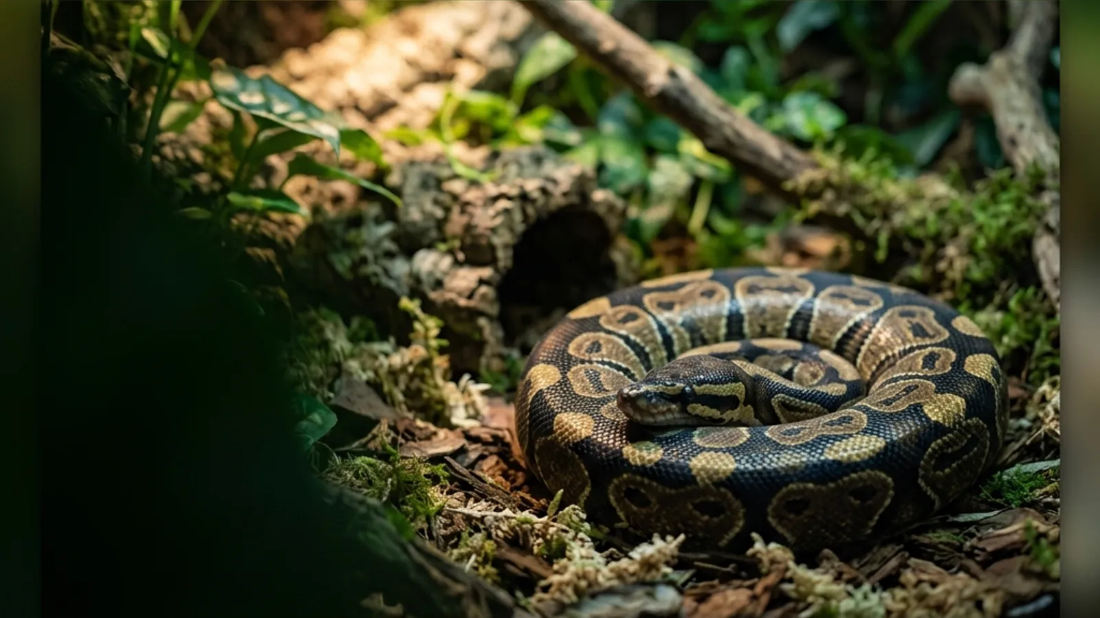 Königspython (Python regius) — Artenportrait