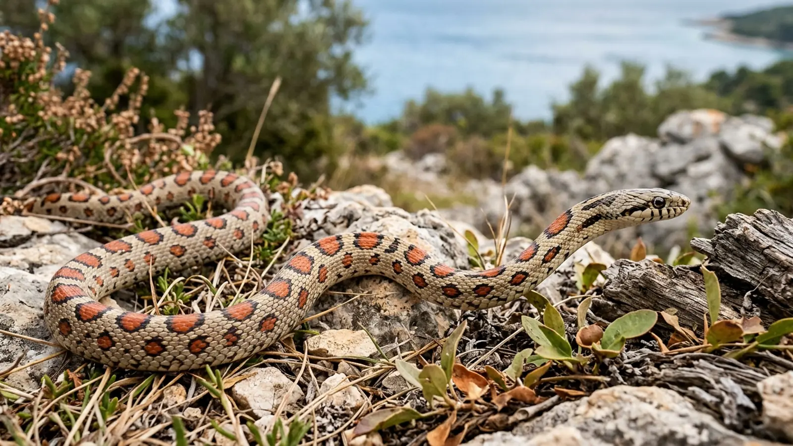 Leopardnatter (Zamenis situla) — Artenportrait
