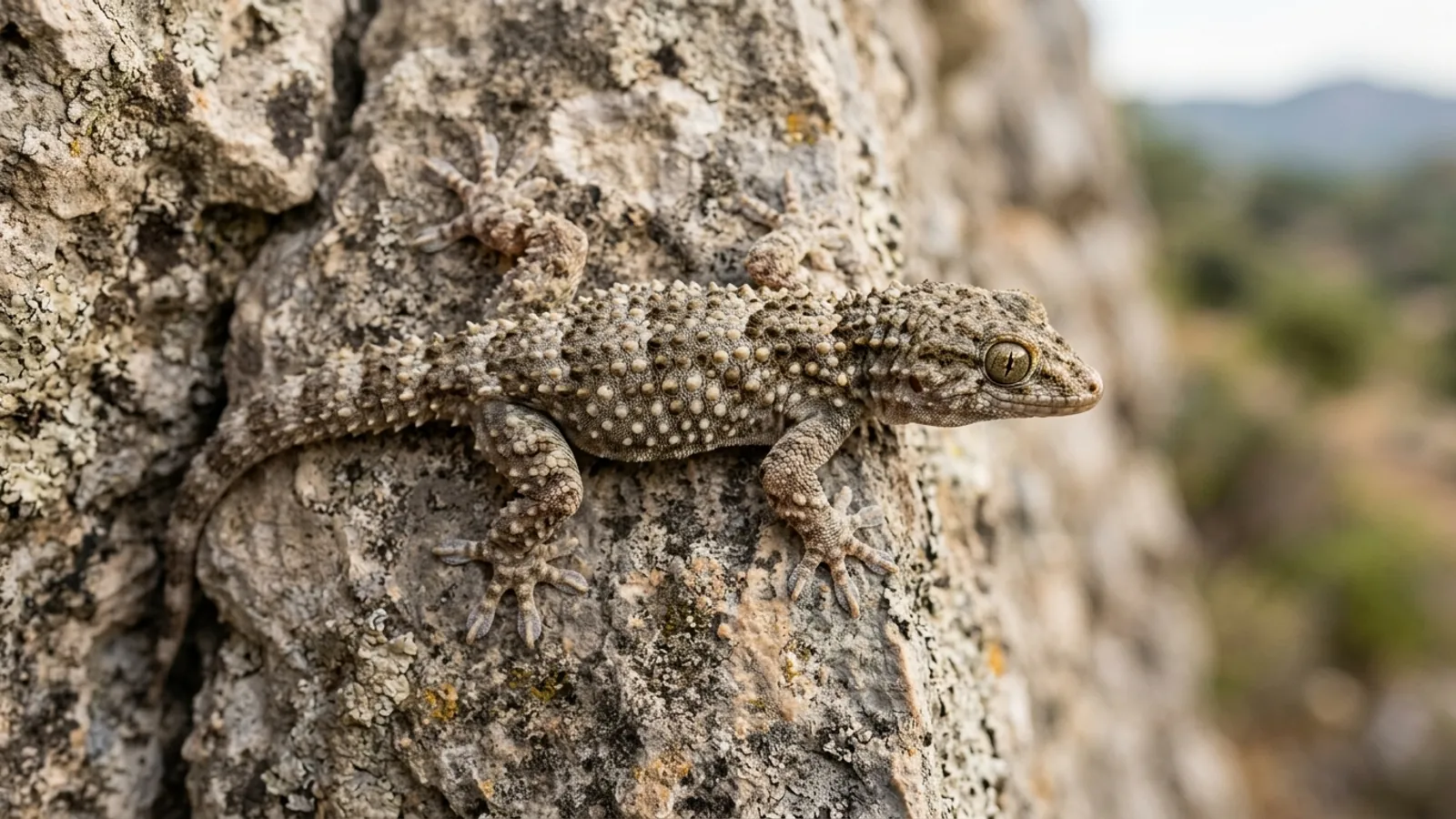Mauergecko (Tarentola mauritanica) — Artenportrait
