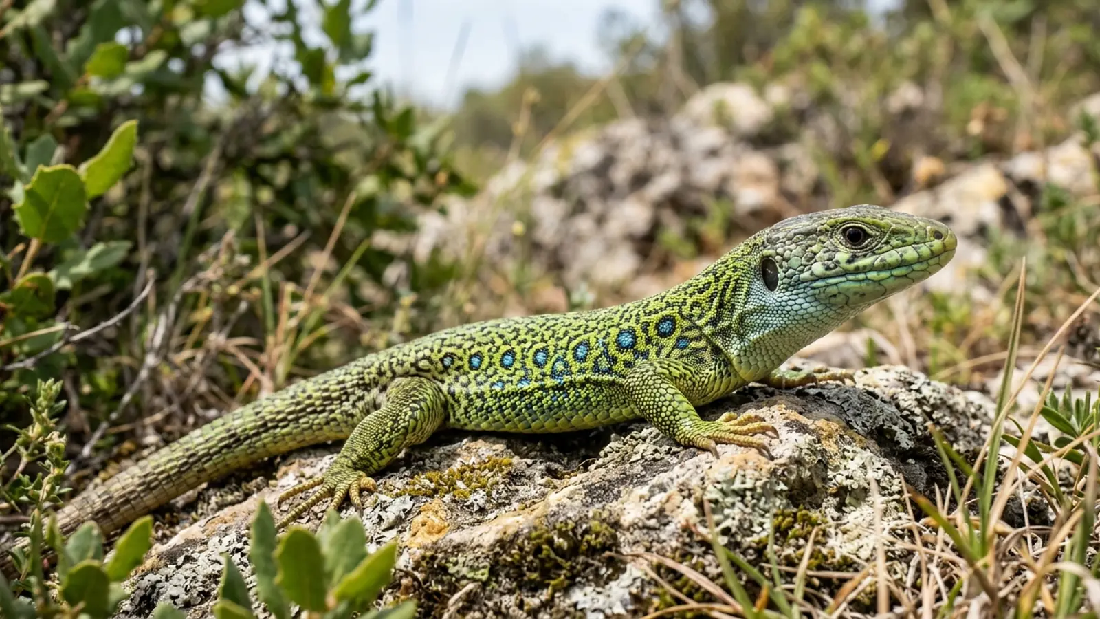Perleidechse (Timon lepidus) — Artenportrait