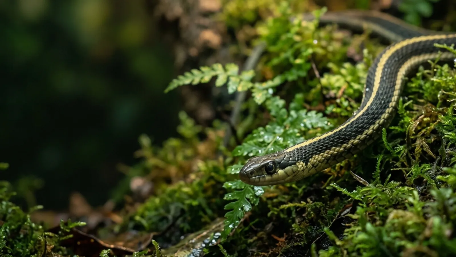 Strumpfbandnatter (Thamnophis sirtalis) — Artenportrait