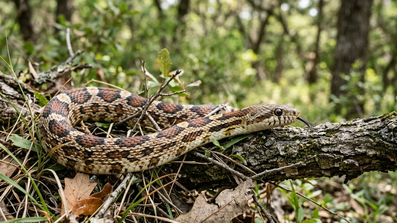 Texas-Kletternatter (Pantherophis obsoletus) — Artenportrait