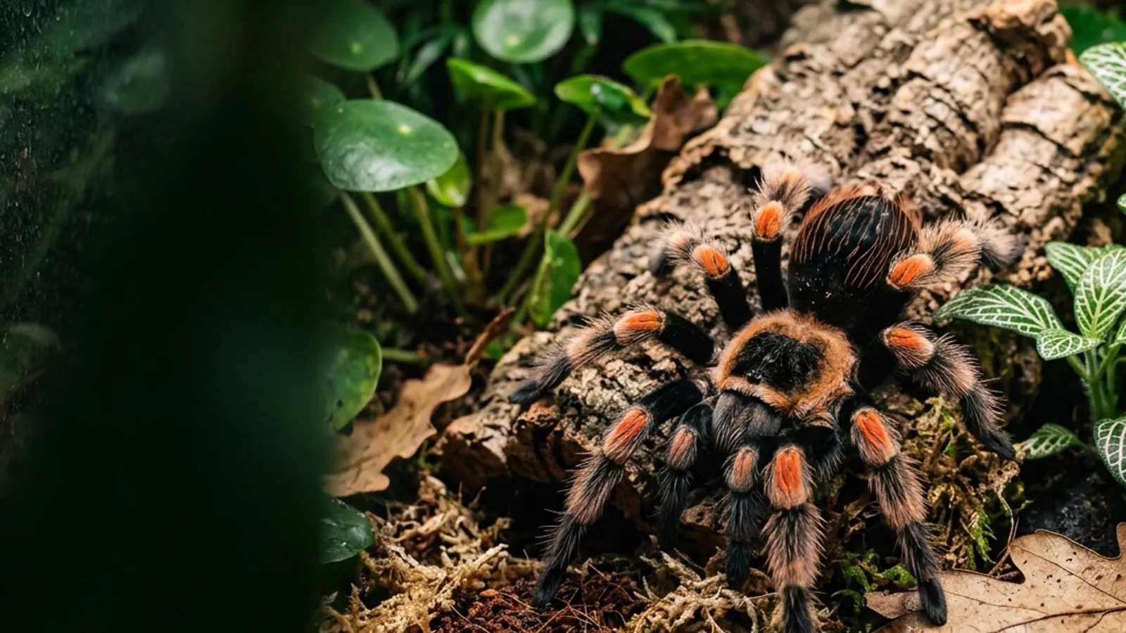 Mexikanische Rotknievogelspinne (Brachypelma hamorii) — Artenportrait