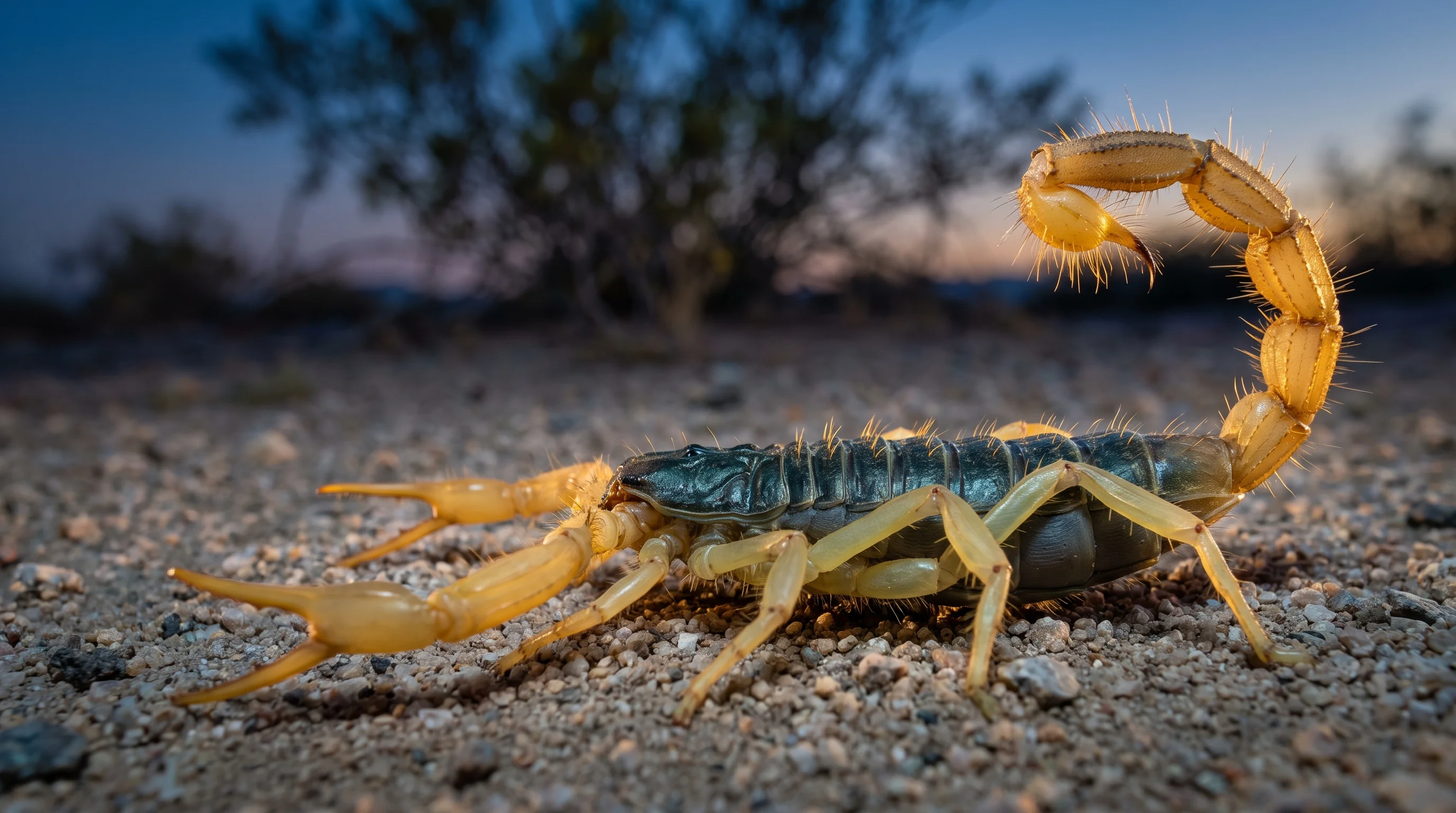 Wüstenhaarskorpion (Hadrurus arizonensis) — Artenportrait