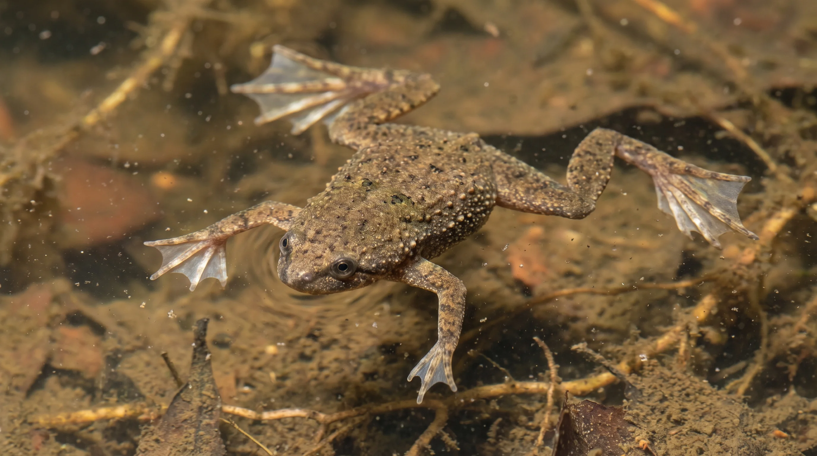 Zwergkrallenfrosch (Hymenochirus boettgeri) — Artenportrait